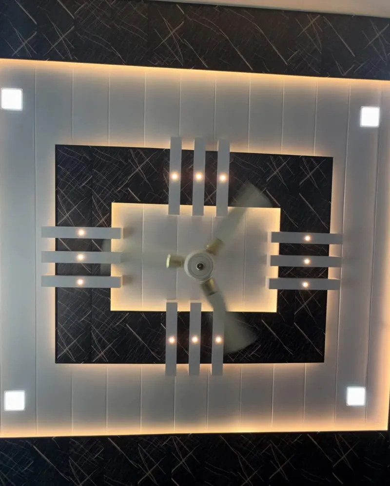 PVC false ceiling with interlocking panels PVC false ceiling with interlocking panels